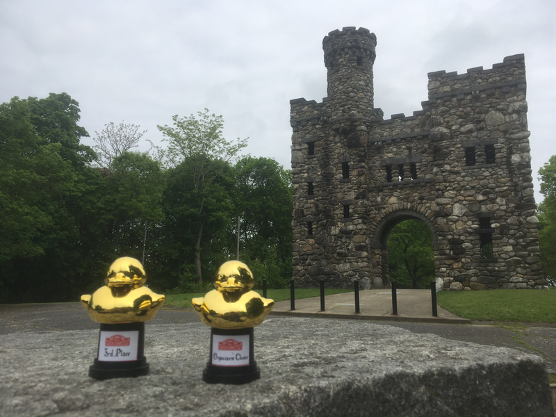 Yes, those are golden duck trophies